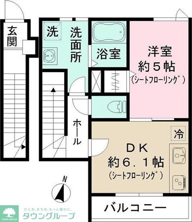 ルミナージュ(Luminage)新中野の物件間取画像